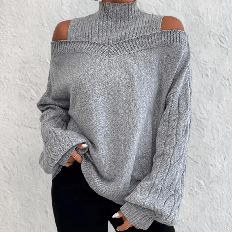 ChicNest - Off-Shoulder Genser for En Trendy Look Motelys