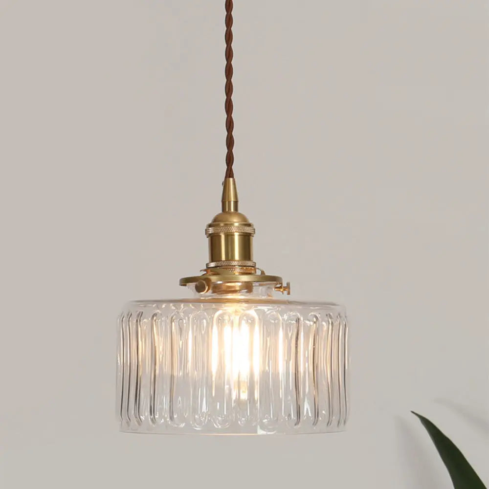 CrystalHaven - Stilig Hengelampe med Krystaller for Elegante Rom Motelys