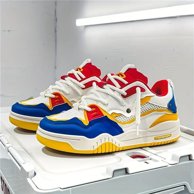 FlexRun - Dynamiske Joggesko for Menn Klart for Løping Motelys