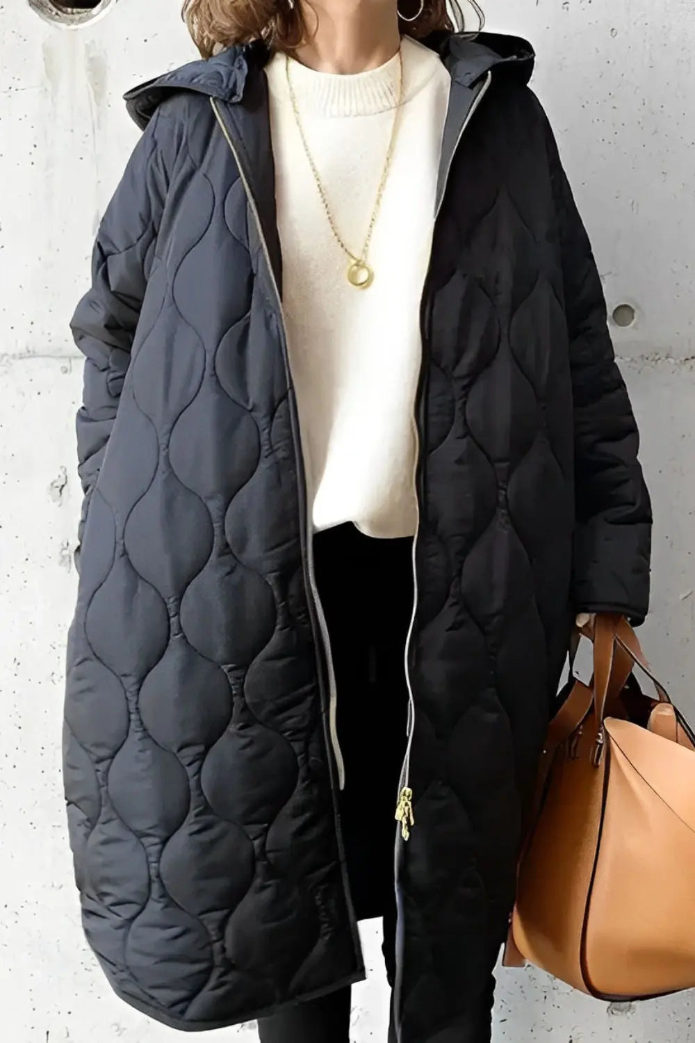 StyleVault - Parka med Hette for En Trendy Høstlook Motelys