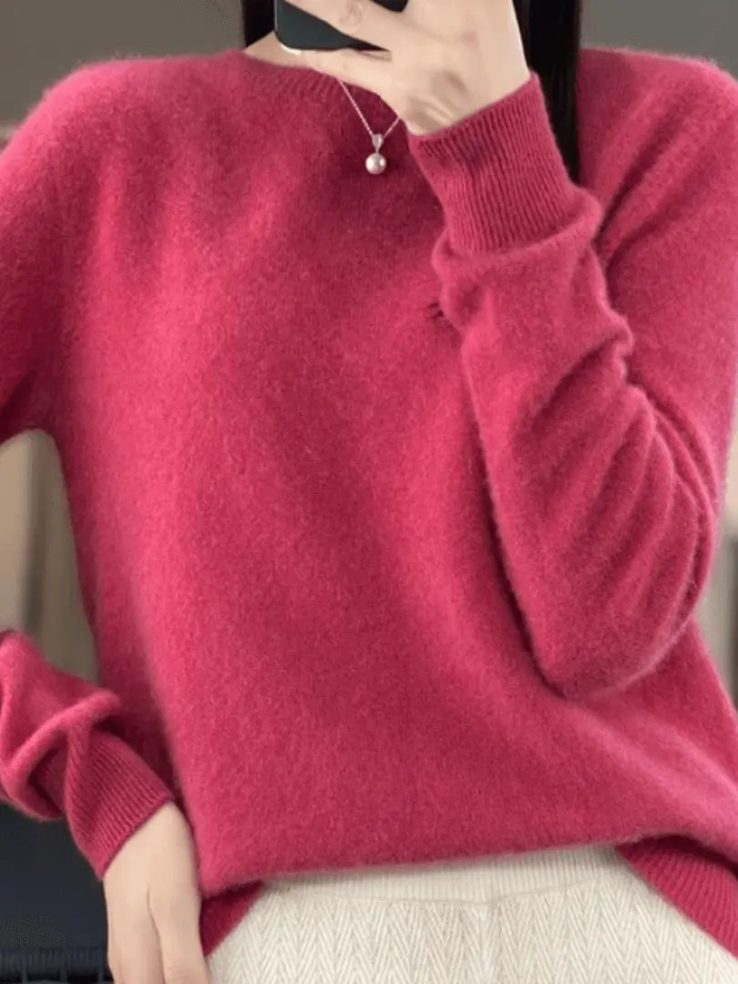 Cashmere Luxe - Elegante Cashmere Kvinne Genser for Hverdagsstil Motelys