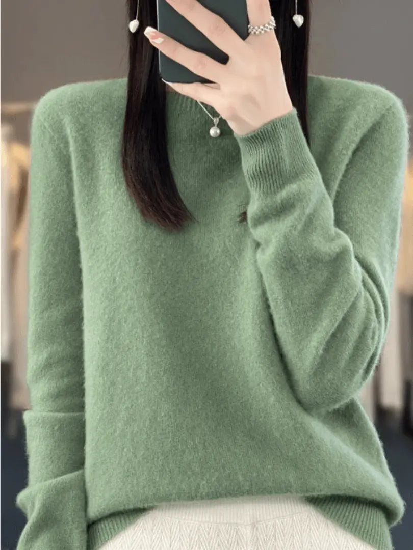 Cashmere Luxe - Elegante Cashmere Kvinne Genser for Hverdagsstil Motelys