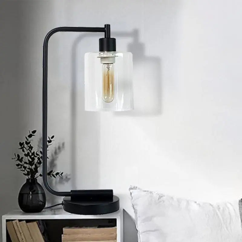LumeSphere - Stilren Sylindrisk Bordlampe for Et Moderne Hjem Motelys