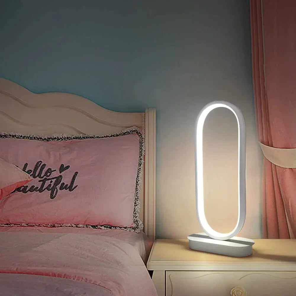 Moderne LED-bordlampe Motelys