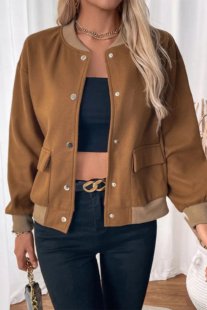 StyleWave - Trendy Bomberjakke til Kvinder for Uimotståelig Stil Motelys