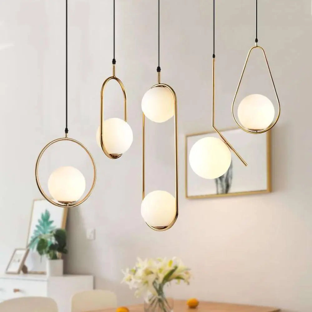 LustreGlow - Stilige Drop Pendellamper for Moderne Hjem Motelys