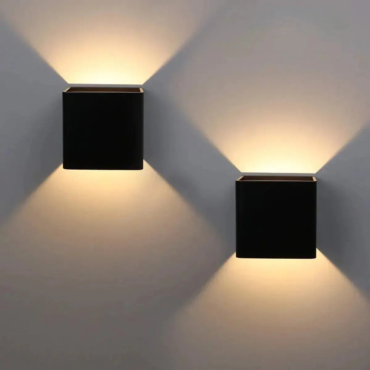 vanntett LED-vegglampe Motelys