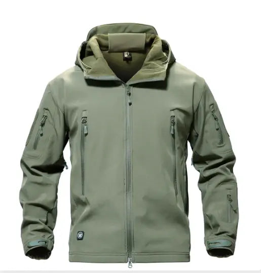 AdventureGear - Vanntett Militærjakke for Uteeventyr Motelys