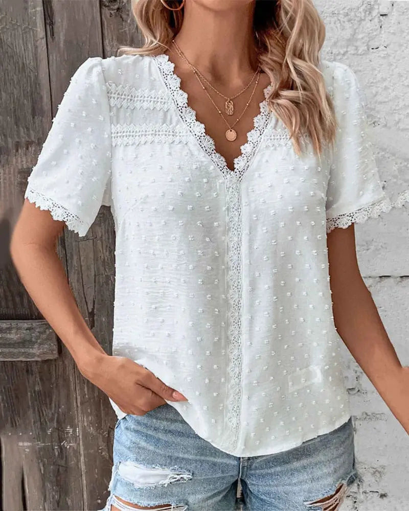 Blonder skjorte Motelys