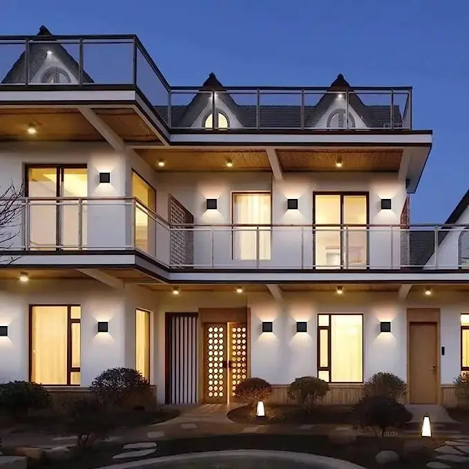 vanntett LED-vegglampe Motelys