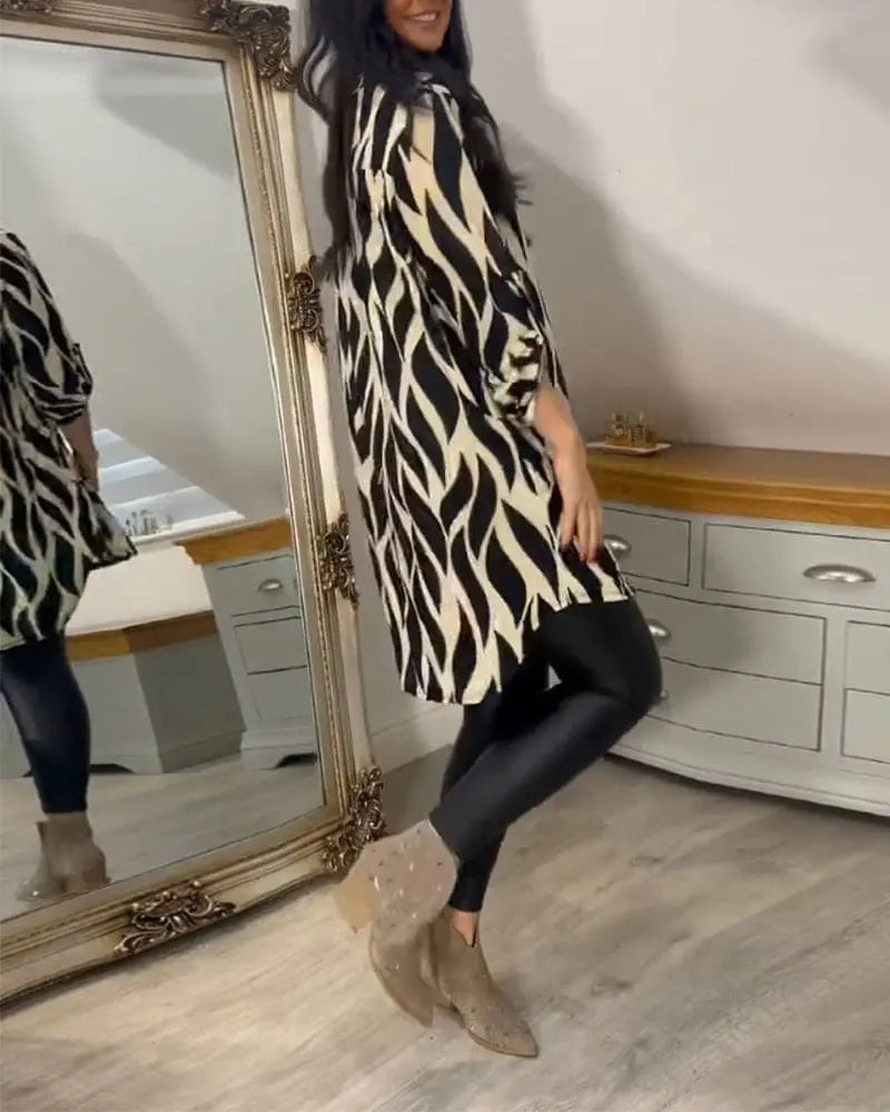 StyleVibe - Bluse til Kvinner for Uformell Eleganse Motelys
