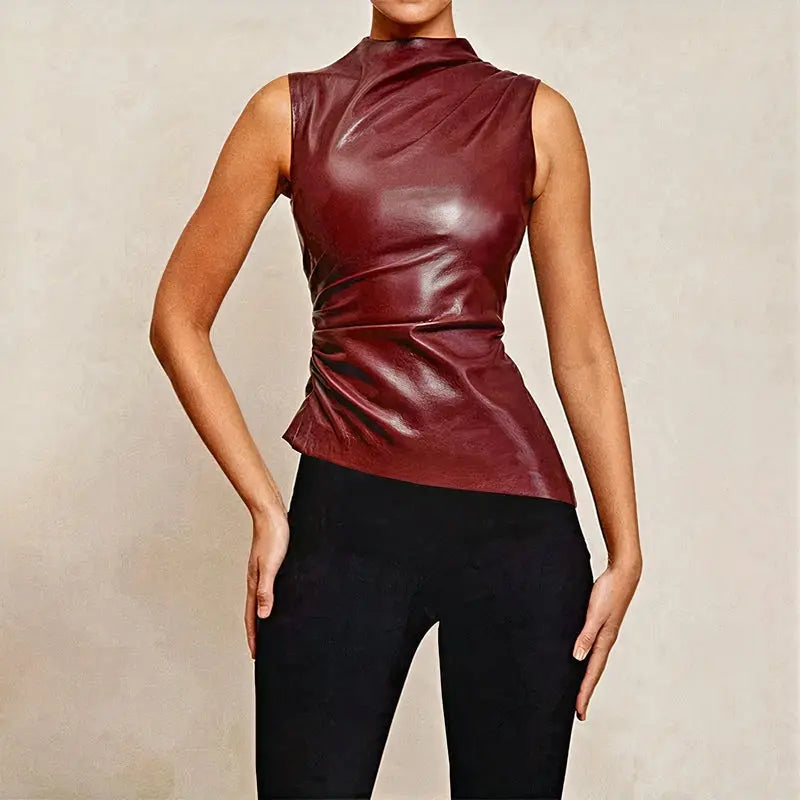 RadiantStyle - Skinntopp for Kvinner med Modern Design Motelys