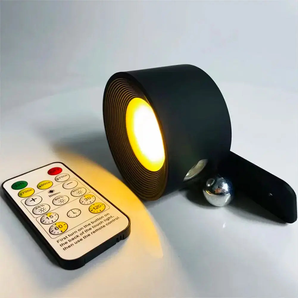 360° oppladbar LED-vegglampe Motelys
