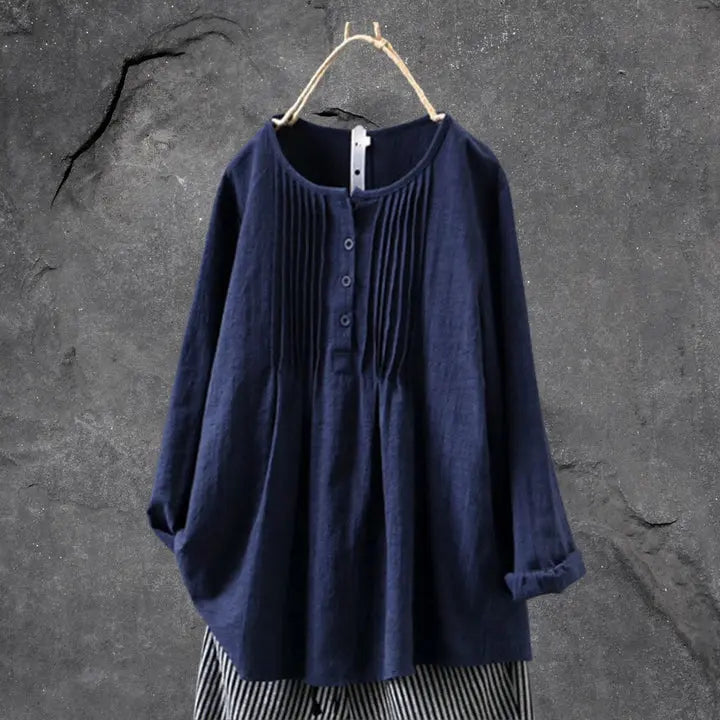 StyleFusion - Trendy Bluser for Kvinner med Elegante Detaljer Motelys