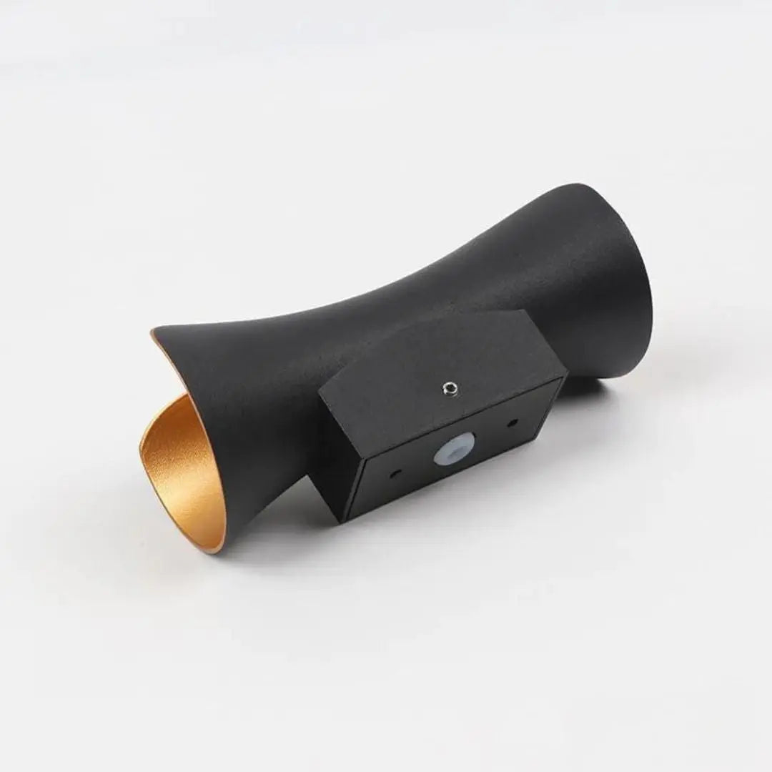 Vanntett aluminium LED-vegglampe Motelys