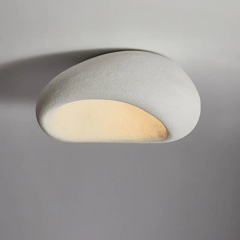LunaGlow - Pebble-Formet Taklampe for Unik Belysning Motelys