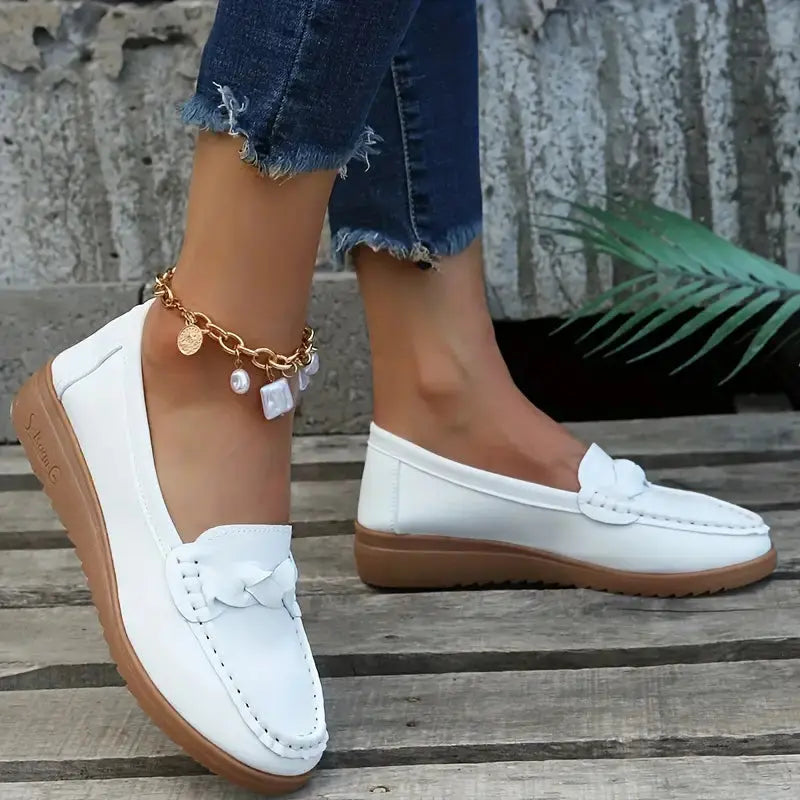 runde, sklisikre loafers Motelys