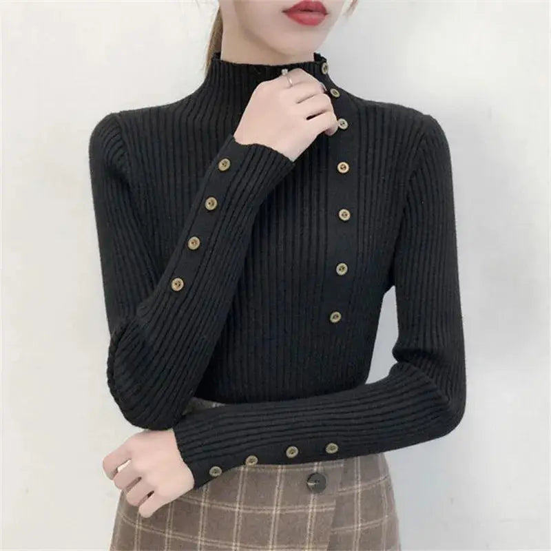 CozyNeck - Turtleneck-Genser for En Varme og Stilfull Look Motelys
