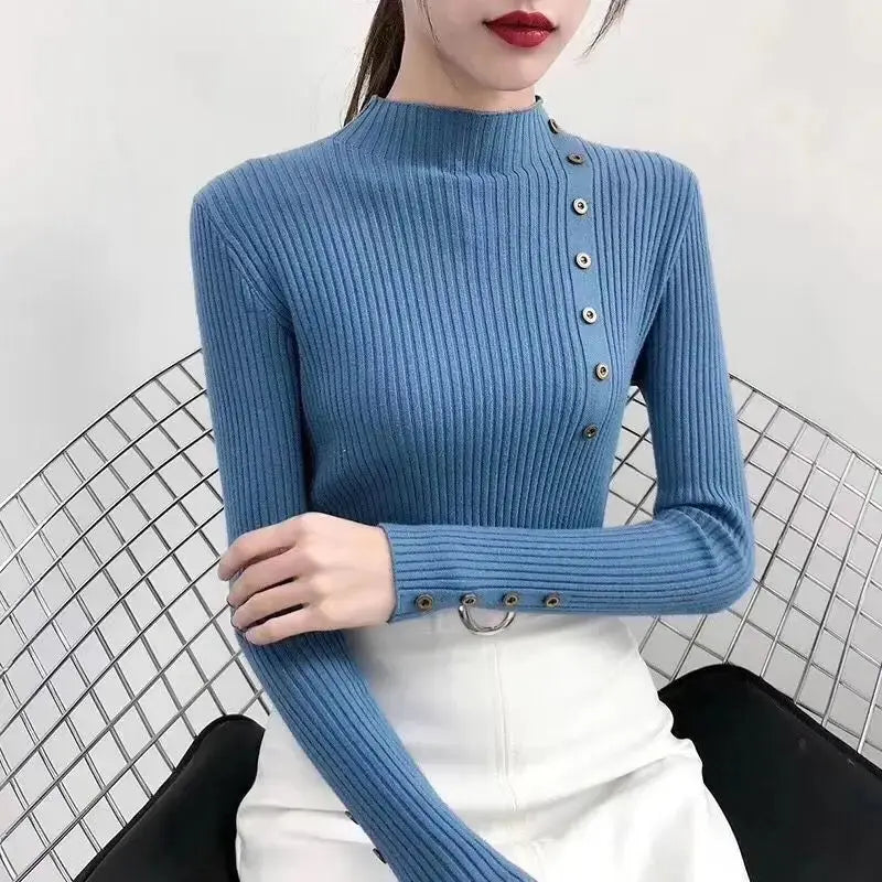 CozyNeck - Turtleneck-Genser for En Varme og Stilfull Look Motelys