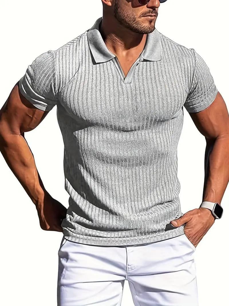 StyleMaster - Slim Fit Poloskjorte for En Modern Look Motelys