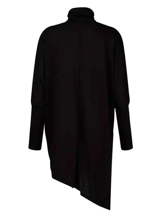 ChicComfort - Lang Rullekrage til Dame for En Slående Look Motelys
