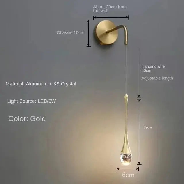BrightNest - Moderne Vegglampe for Stilfulle Rom Motelys