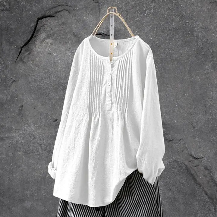 StyleFusion - Trendy Bluser for Kvinner med Elegante Detaljer Motelys