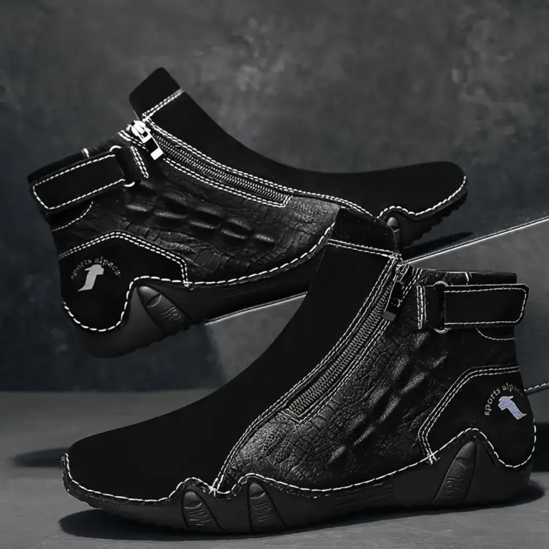 Menns Mote Slip-On Sneakers – Stilfulle og Varme Vinter Sko Motelys