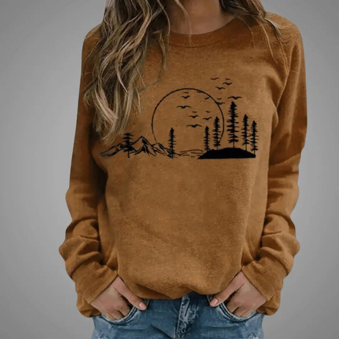 CozyChic - Uformell Damegenser for En Avslappet Stil Motelys