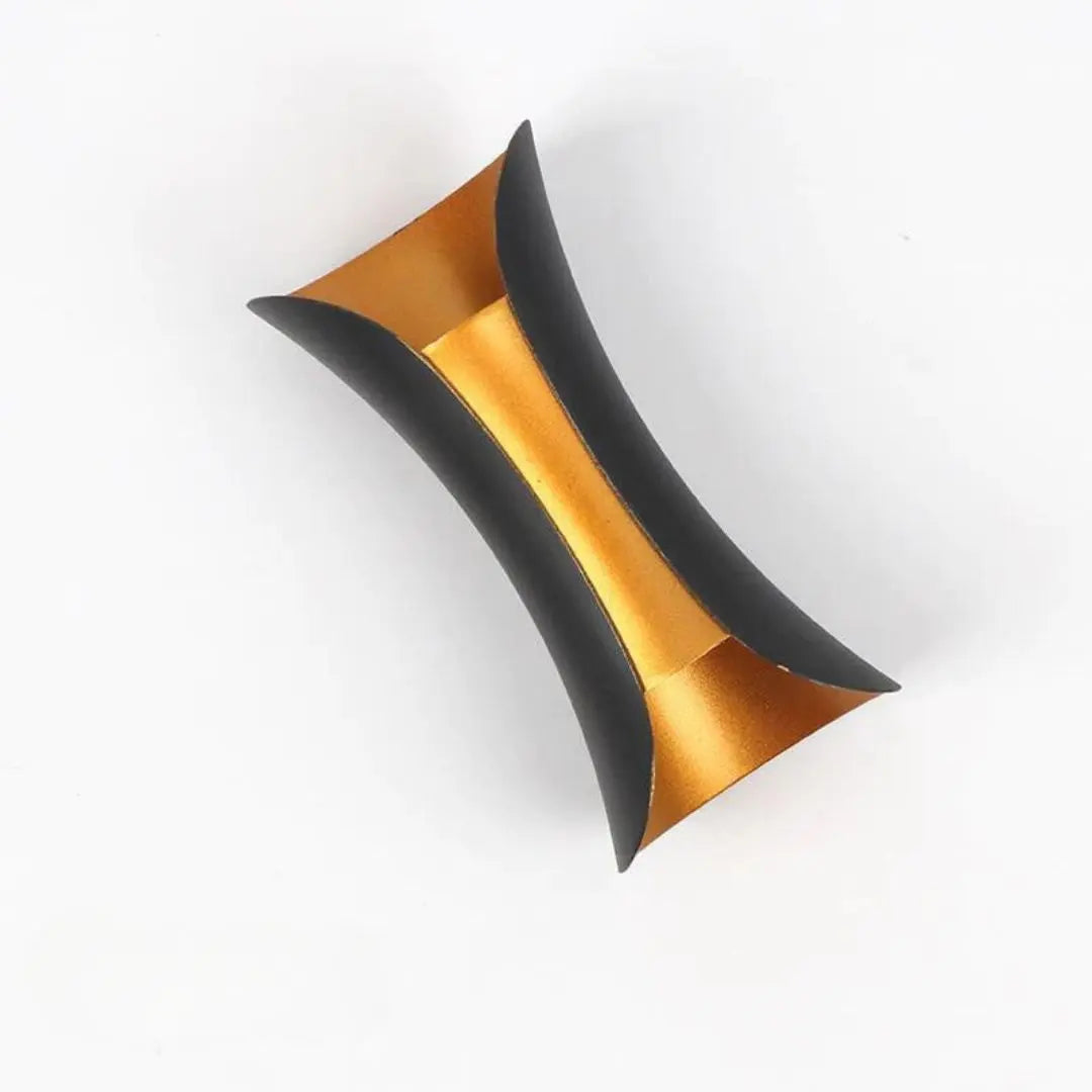 Vanntett aluminium LED-vegglampe Motelys