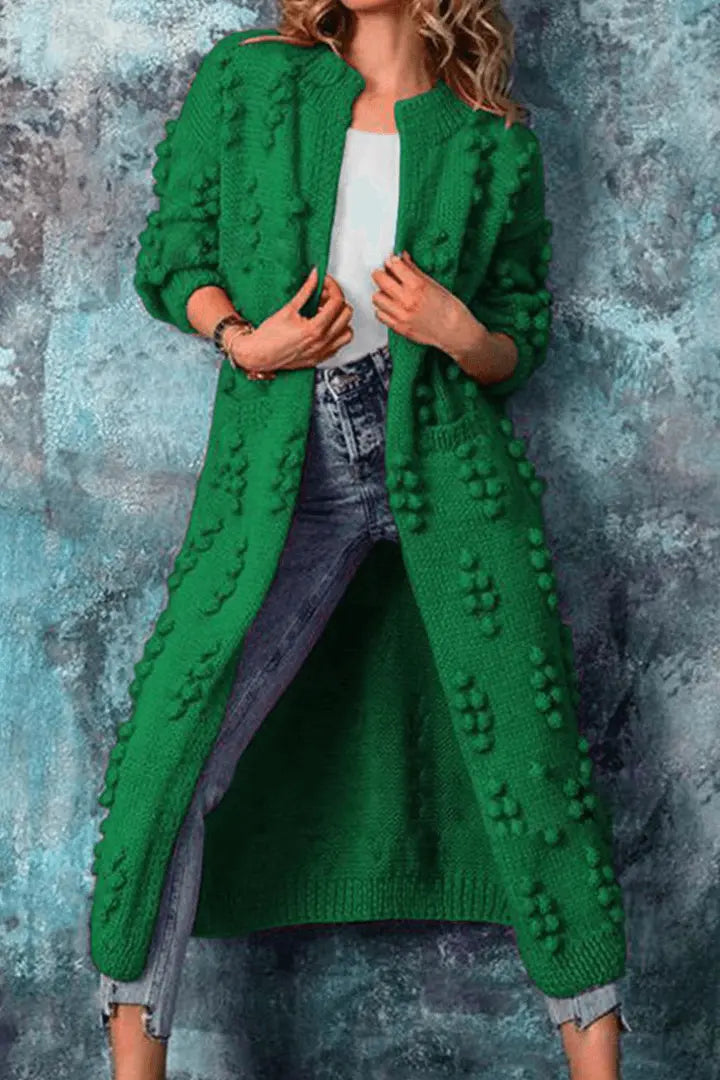 CozyWear - Strikket cardigan for Kvinner Motelys