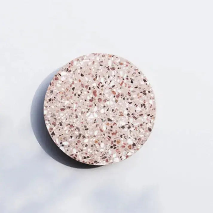 LumenArt - Unik Terrazzo Stibelysning for Moderne Interiør Motelys