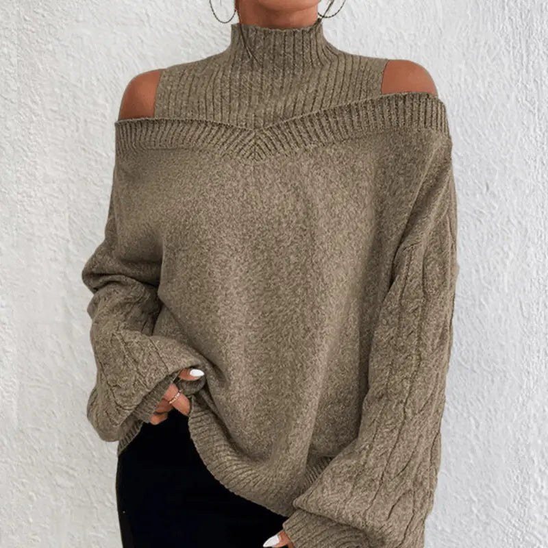 ChicNest - Off-Shoulder Genser for En Trendy Look Motelys