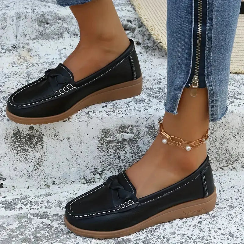 runde, sklisikre loafers Motelys