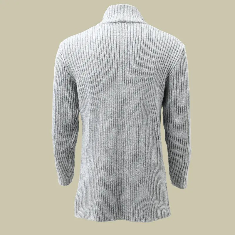 UrbanWave - Stripete Cardigan for Menn med Trendy Utseende Motelys