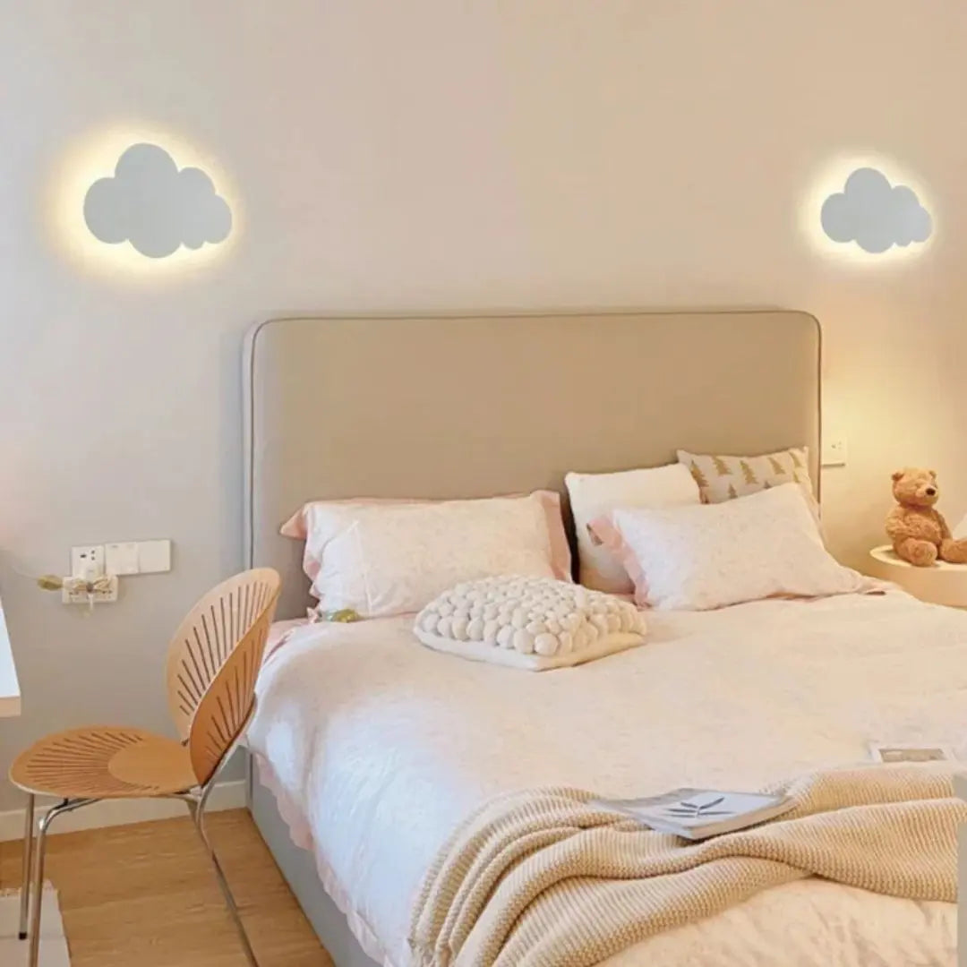 Cloud silhuett vegglampe Motelys