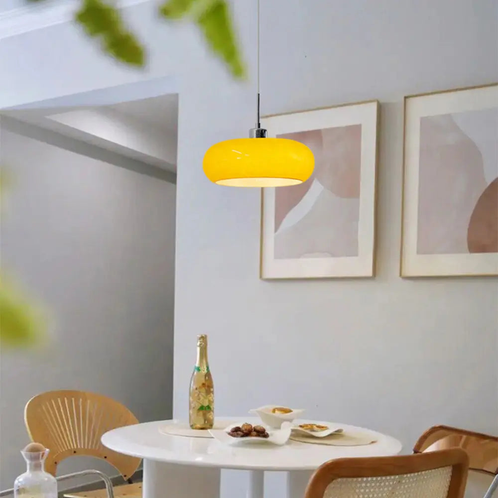 Brødformet Glasspendellampe Motelys