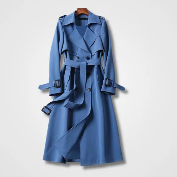StyleMuse - Elegant Trench Coat til Kvinder for Kritiske Værforhold Motelys