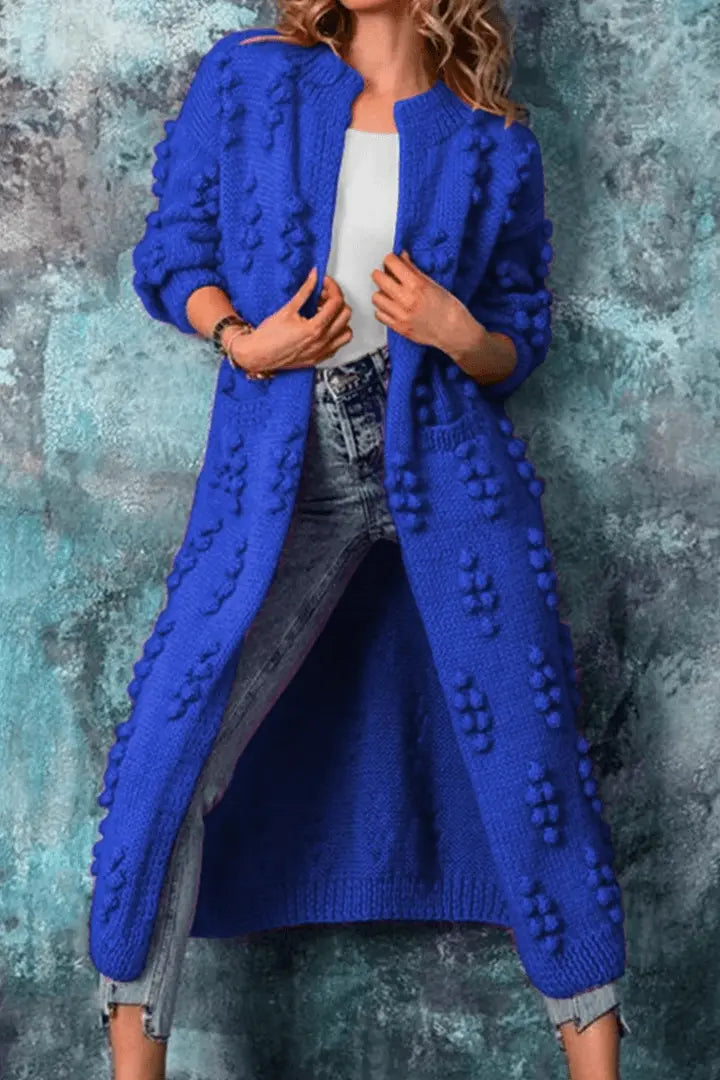 CozyWear - Strikket cardigan for Kvinner Motelys