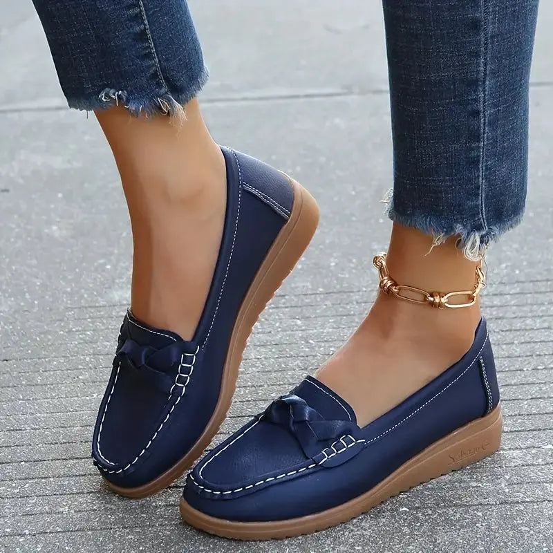 runde, sklisikre loafers Motelys