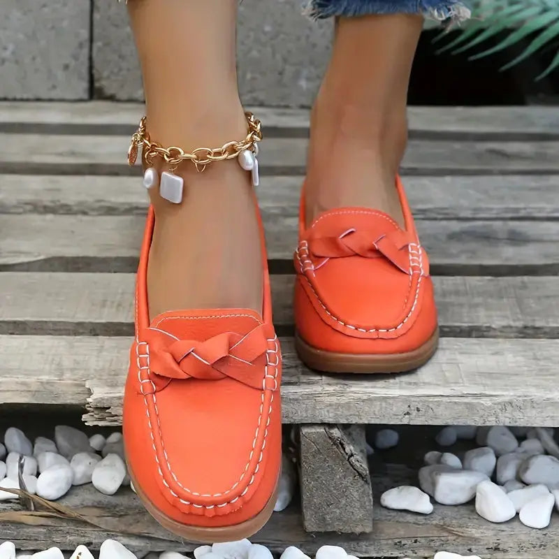 runde, sklisikre loafers Motelys