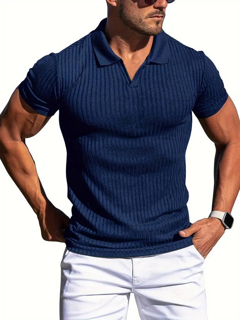 StyleMaster - Slim Fit Poloskjorte for En Modern Look Motelys