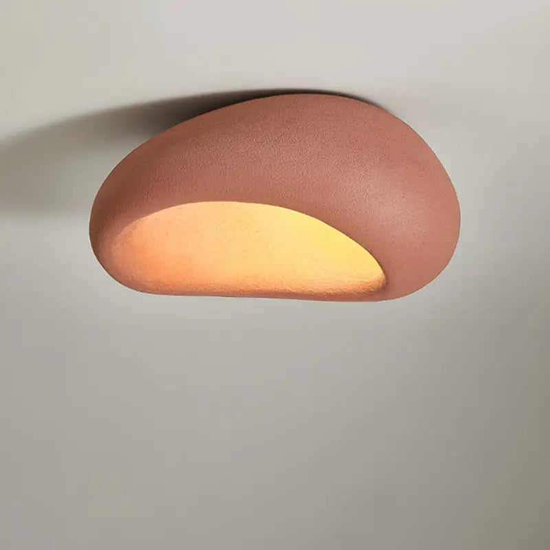 LunaGlow - Pebble-Formet Taklampe for Unik Belysning Motelys