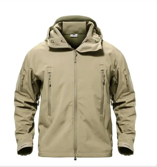 AdventureGear - Vanntett Militærjakke for Uteeventyr Motelys