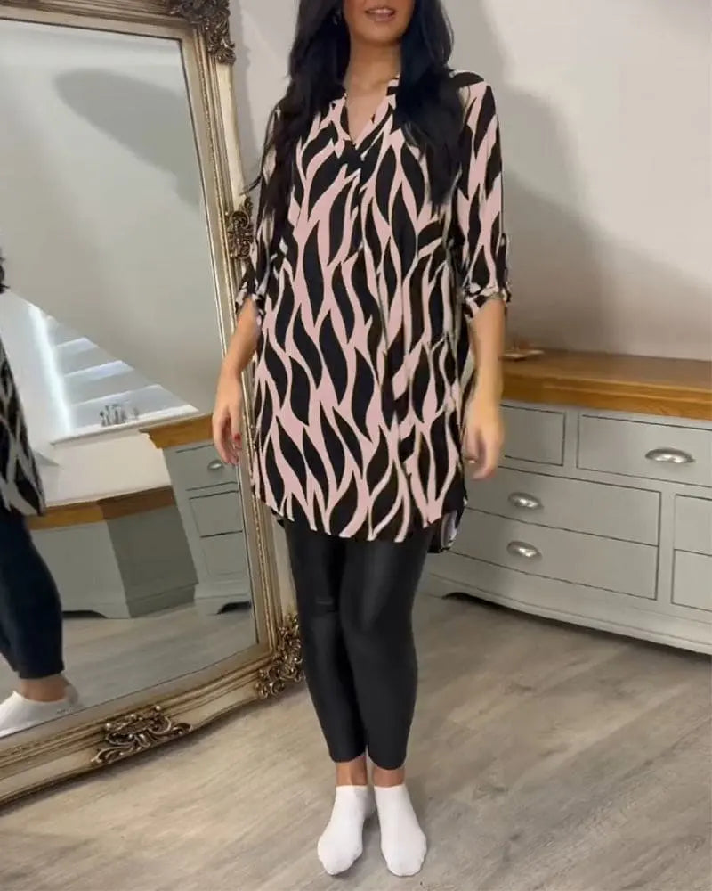 StyleVibe - Bluse til Kvinner for Uformell Eleganse Motelys