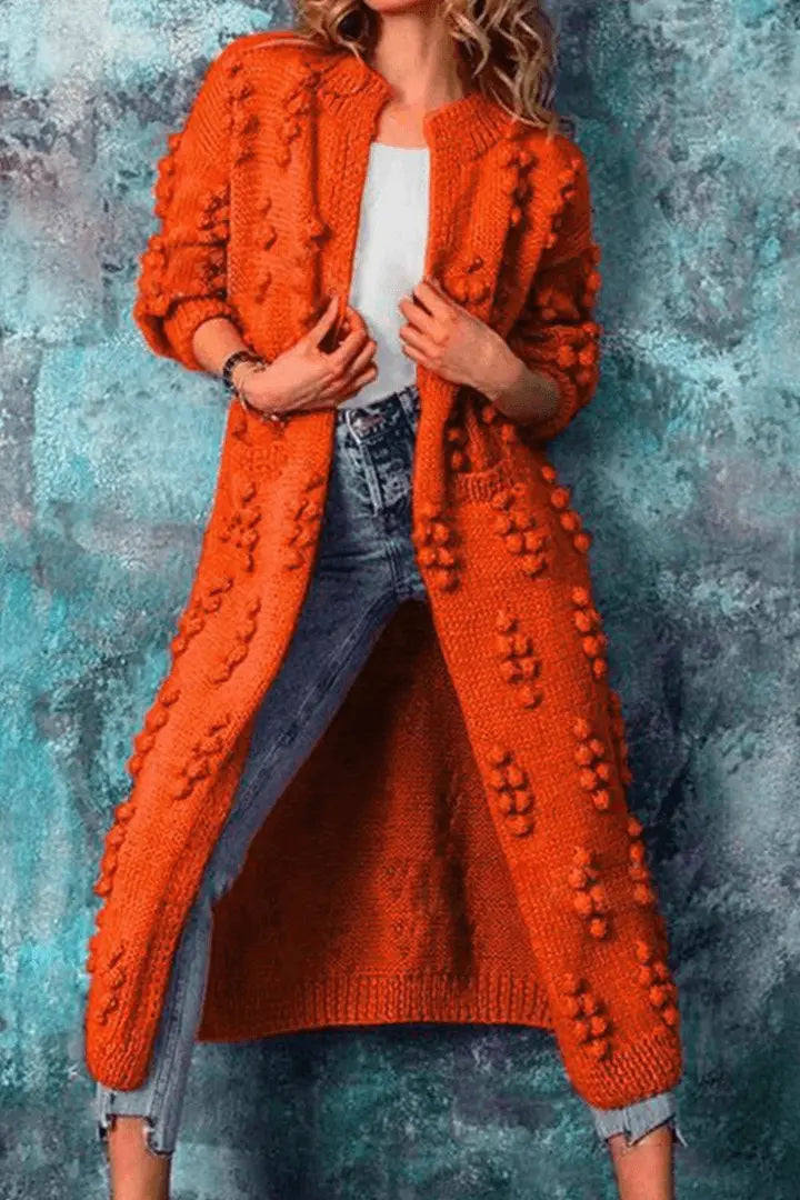 CozyWear - Strikket cardigan for Kvinner Motelys