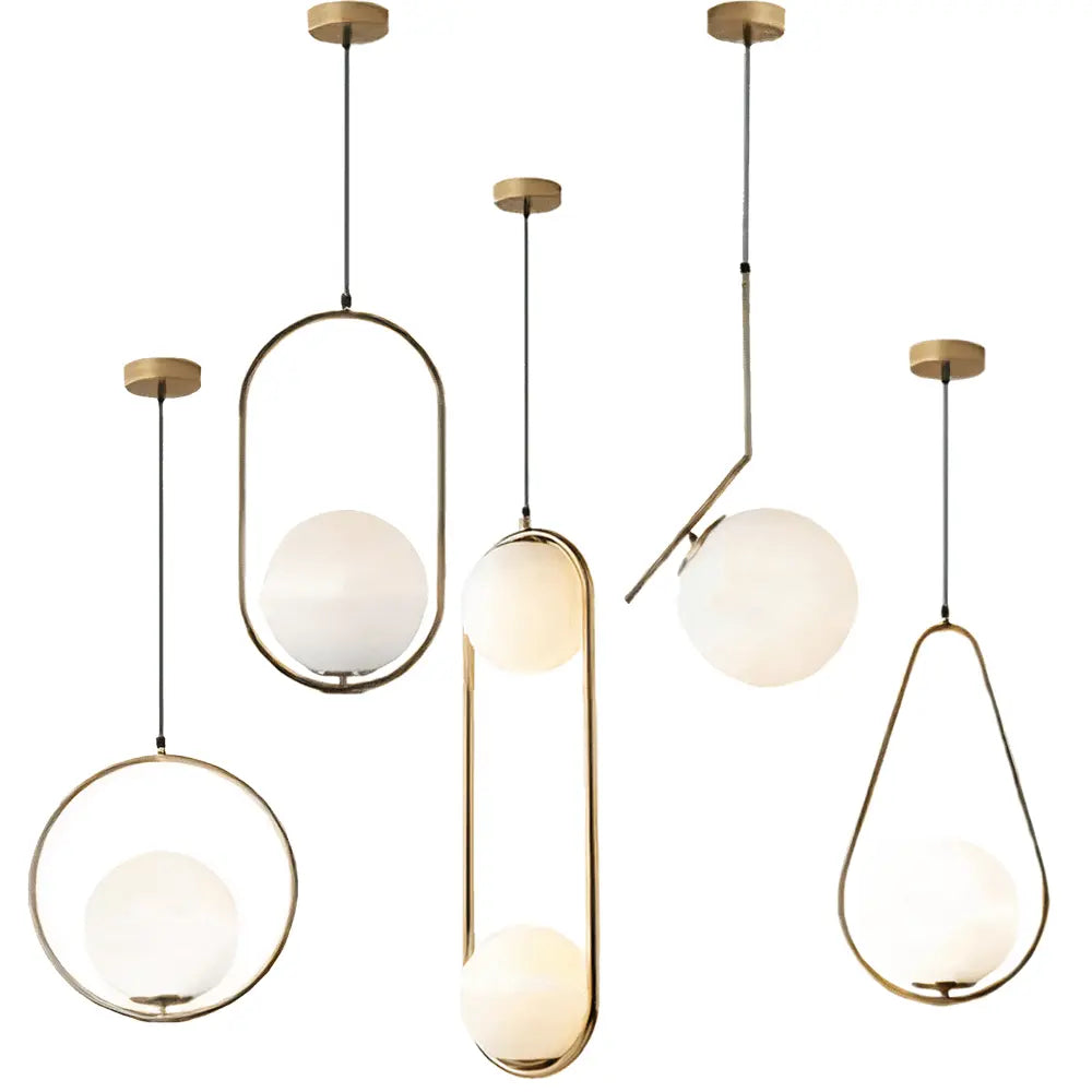 LustreGlow - Stilige Drop Pendellamper for Moderne Hjem Motelys