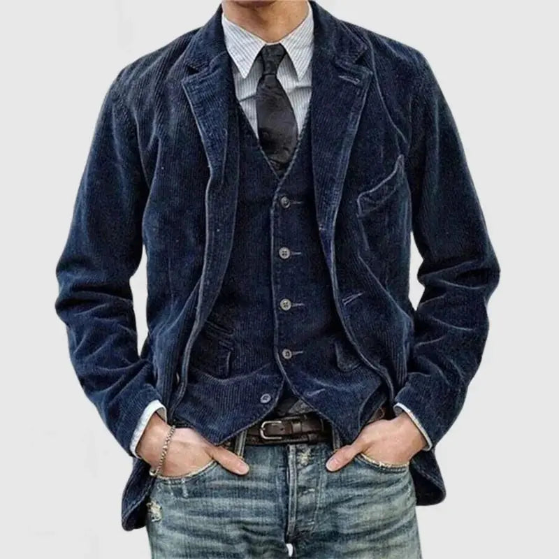 VelvetClass - Blazer og Vest i Fløyel for Enestående Stil Motelys