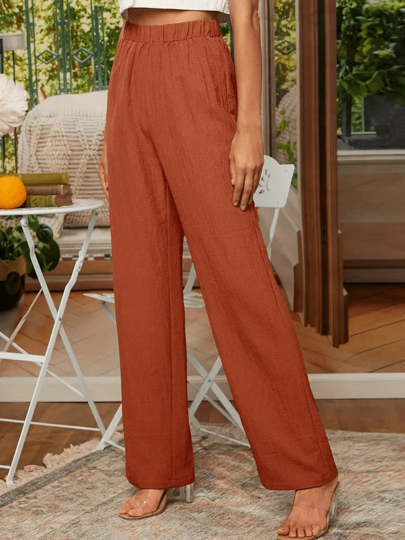 TrendyFit - Celine – Losse Damesbroek for En Uformell Stil Motelys