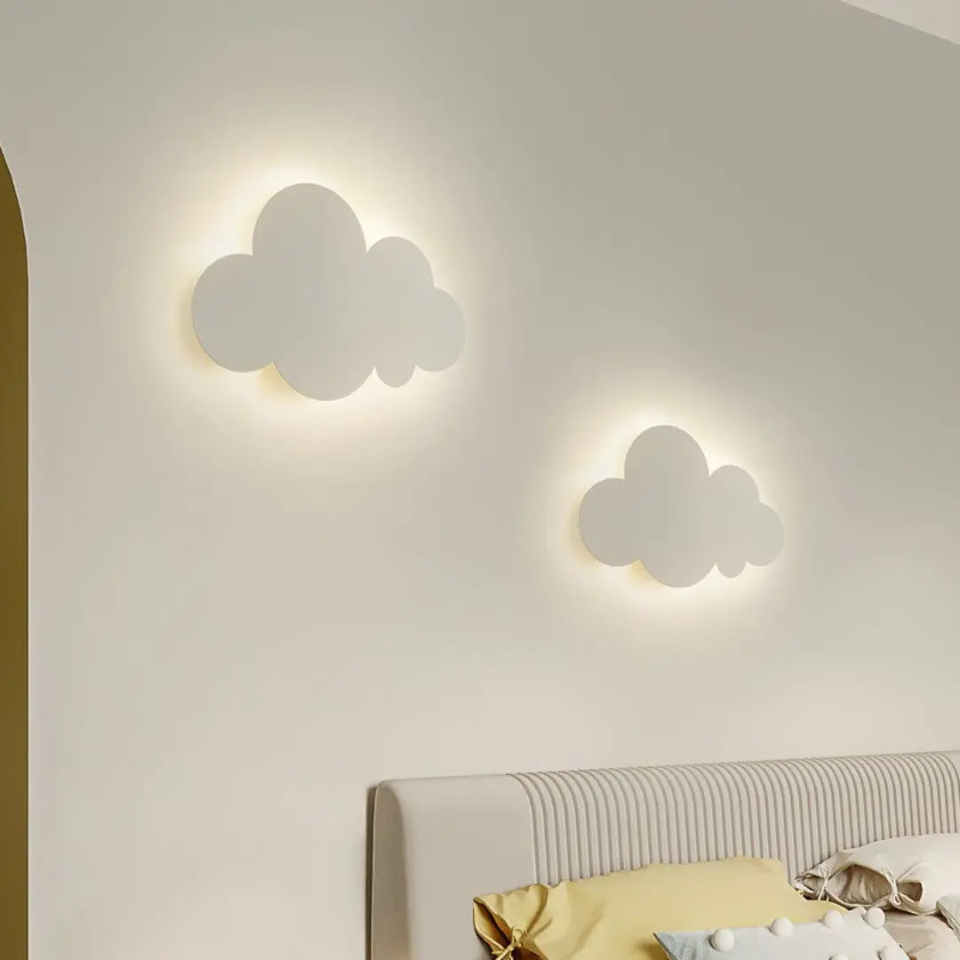 Cloud silhuett vegglampe Motelys